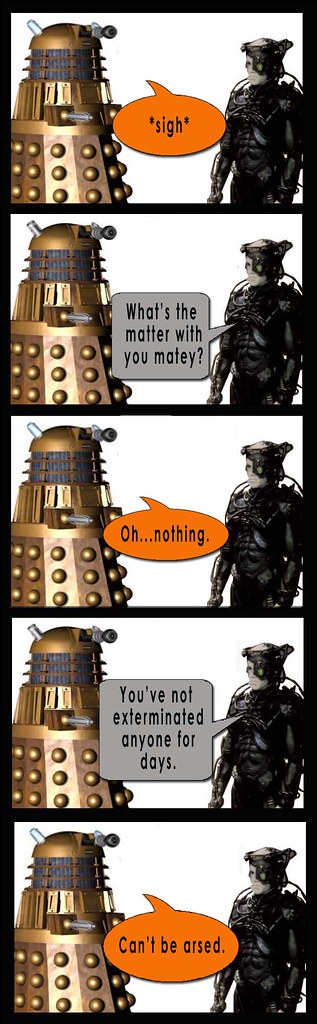 Dalek and Borg exterminated out 1